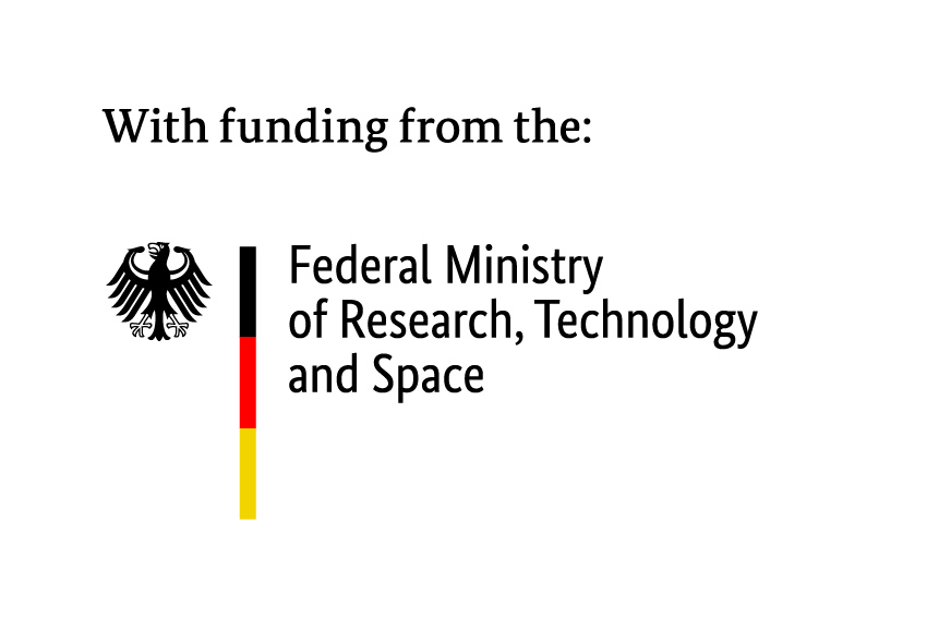 Logo - Sponsored by the Federal Ministry of Education and Research
